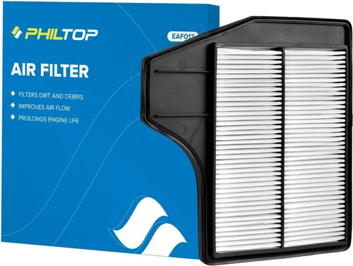 Vista 11 de PHILTOP Filtro de aire del motor CA10015 de repuesto para Honda Ridgeline 2006-2014 V6 3.5L, panel rígido