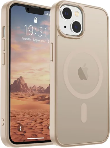 Vista 60 de SUPFINE Funda magnética para iPhone SE 2022 (3ª)/2020 (2ª), iPhone 8 (compatible con MagSafe) (protección contra caídas de grado militar), funda