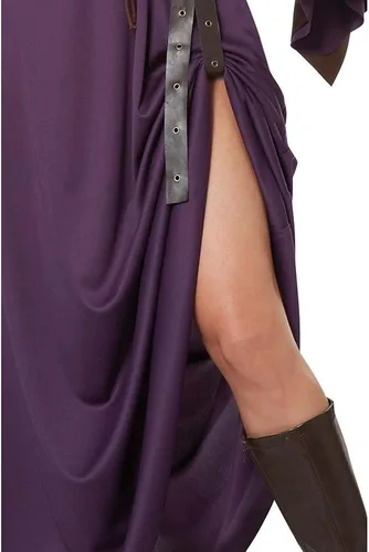Vista 4 de California Costumes Salem Witch Vestido largo sexy con dobladillo ajustable para mujer