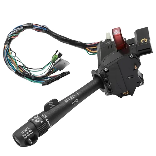 Vista 8 de Interruptor multifunción de señal de giro y limpiaparabrisas, interruptor de combinación compatible con Chrysler PT Cruiser 2001-2005 Reemplaza #