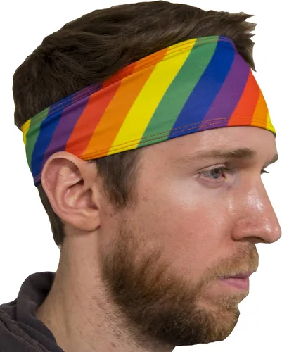Vista 4 de Diadema deportiva unisex con lazo internacional