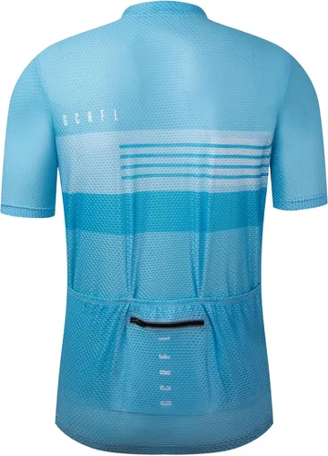 Vista 52 de GCRFL Maillot de ciclismo para hombre con 3+1 bolsillos con cremallera manga corta ciclismo ciclismo camiseta de ciclismo transpirable tela de malla