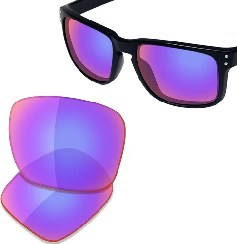 Vista 2 de SAUCER Premium Replacement Lenses for Oakley Holbrook OO9102 Sunglasses