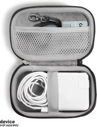 Vista 4 de Práctico estuche para MacBook Air Pro Charger MagSafe/MagSafe 2 adaptador de corriente, iPhone 16/16 Pro/15/15 Pro/14/14 Pro MagSafe, Hub USB C, Hub