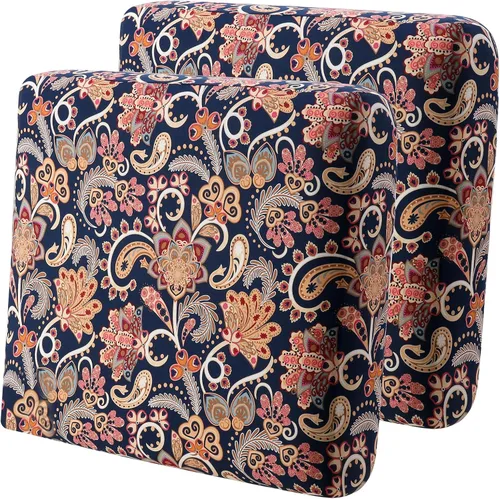 Vista 11 de YISUN - Funda de cojín de cuero PU para sofá, fundas de cojín elásticas impermeables para sofá, fundas de asiento de silla de RV de cuero sintético
