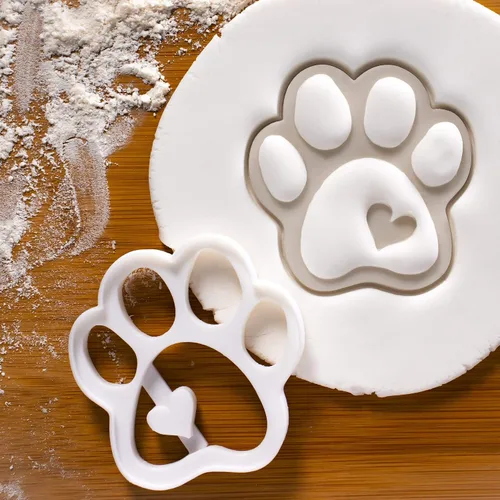 Vista 2 de Cortador de galletas Cute Paw - Grande, 1 pieza - Bakerlogy