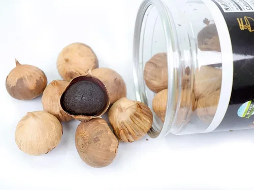 Vista 6 de Orsky Ajo negro 8.82 oz (8.82 oz.), ajo negro entero fermentado durante 90 días, súper alimentos, sin aditivos, alto en antioxidantes, listo