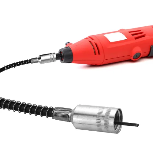 Vista 7 de WMYCONGCONG Extensión de eje de taladro flexible Adaptador de eje flexible universal Accesorio para amoladora rotativa Dremel Herramientas