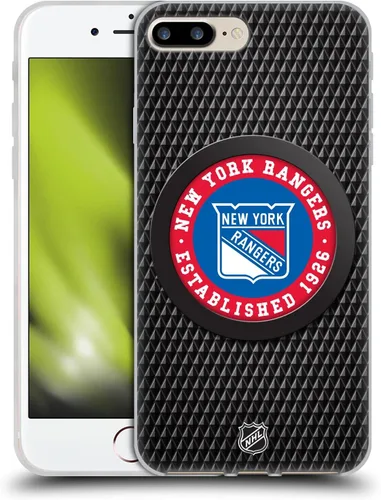 Vista 55 de Head Case Designs Funda de gel suave con licencia oficial de la NHL Camouflage New York Rangers compatible con Apple iPhone 7 Plus/iPhone 8 Plus
