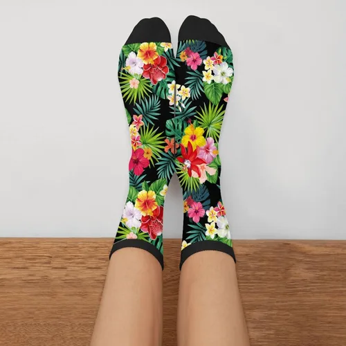 Vista 3 de Mouxue Calcetines locos del tubo del equipo de la novedad divertida, calcetines casuales del vestido de las mujeres de los hombres