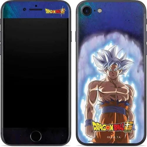 Vista 9 de Skinit Calcomanía para teléfono compatible con iPhone SE (2ª y 3ª generación), diseño oficial de Dragon Ball Super Goku