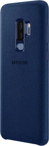 Vista 2 de Samsung Funda para Galaxy S9+ Alcántara, azul