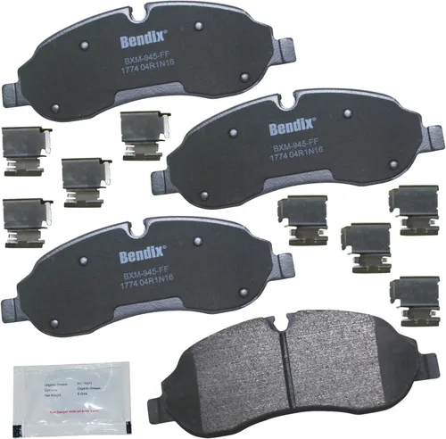 Vista 260 de Bendix - Pastillas de freno Priority1 CFM149 para Blue Bird TC1000, Chevrolet C30, Pickup, C35, C3500HD, G30, Van, K30, P30, R30, R3500, V30, V3500