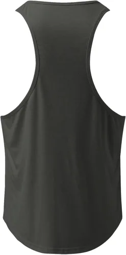 Vista 4 de Camisetas lisas sin mangas para hombre, camiseta de verano con estampado de lino y playa