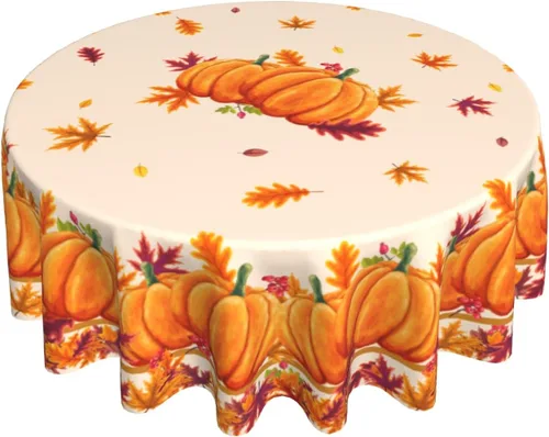 Vista 64 de Giwawa Mantel de Mesa Redondo con Bandera de EE. UU., Mantel Americano con Estrellas, Mariposas, Círculo, 152 cm. Mantel del 4 de julio, Día