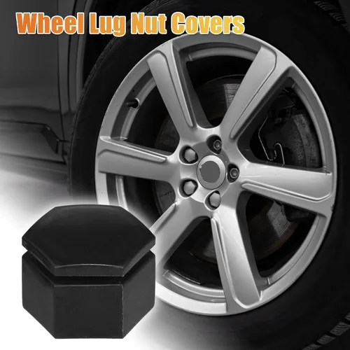 Vista 3 de uxcell 20 piezas de cubiertas para tuercas de rueda para Land Rover Range Rover Sport 2006-2013 para Buick Regal 2015-2017, cubiertas para tuercas