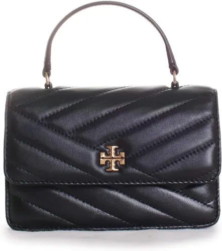 Vista 2 de Tory Burch Kira Chevron - Mini cartera de cadena con asa superior