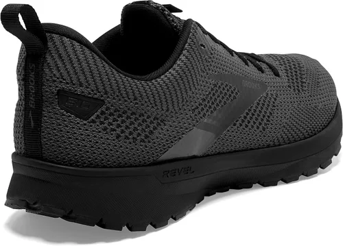 Vista 4 de Brooks Tenis de correr Revel 5 para hombre negro ébano BlackEbonyBlack