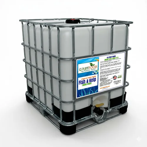 Vista 10 de GS Plant Foods Fertilizante Líquido de Pescado y Algas Kelp (1 Galón) – Alimento Vegetal Natural Listado por el Instituto de Revisión
