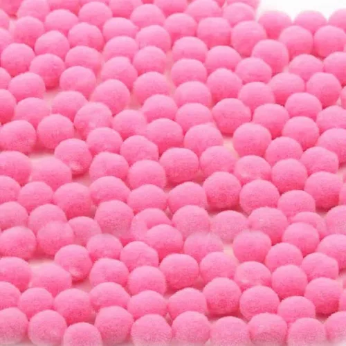 Vista 48 de 1000 pompones para manualidades de 1 pulgada, bolas de pompón mullidas de Navidad, pequeñas bolas de pompones para manualidades, proyectos