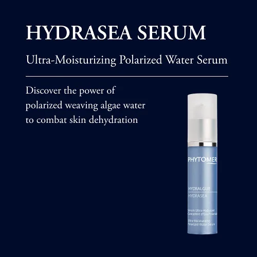 Vista 2 de PHYTOMER Hydrasea - Suero facial ultra hidratante Suero facial de agua polarizado Tratamiento hidratante para piel suave y regordeta