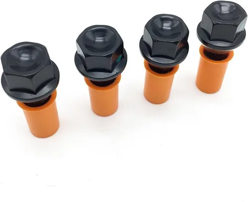 Vista 7 de WayJun 4 tuercas de rueda M12 x 1.5 compatibles con modelos seleccionados BMW E46 325 E90 E39 E60 E53 36136781150