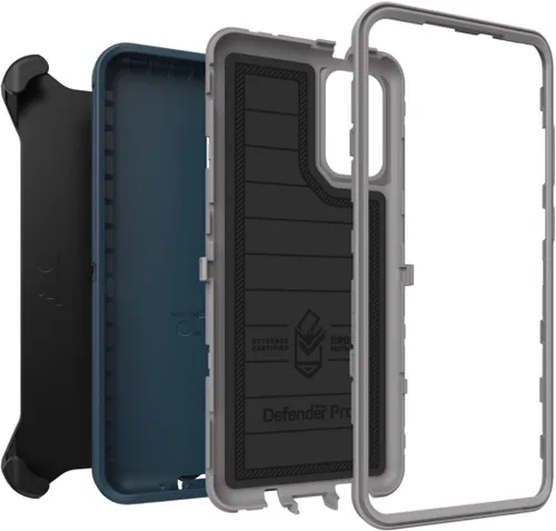 Vista 7 de OtterBox Defender Series - Funda para Samsung Galaxy S20+ (solamente), clip de funda incluida, protección de defensa microbiana, embalaje