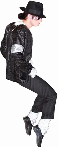 Vista 2 de guangmu Disfraz de Halloween, disfraz de cosplay, juego de rol, disfraz de baile, lentejuelas, 4 piezas, incluye chaqueta, guante, pantalones