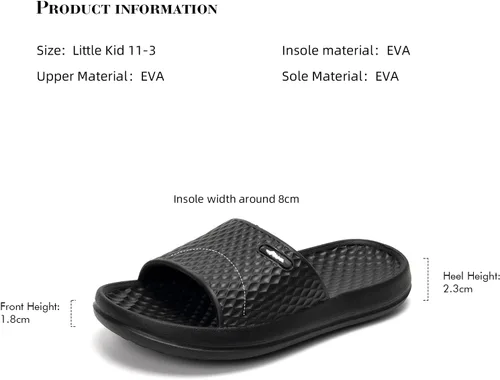 Vista 5 de FUNKYMONKEY Zapatos de agua unisex para niños y niñas