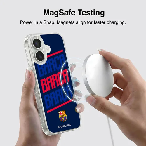 Vista 169 de Head Case Designs Funda de gel suave con licencia oficial del FC Barcelona Barca Crest Graphics [protección de grado militar] compatible con Apple