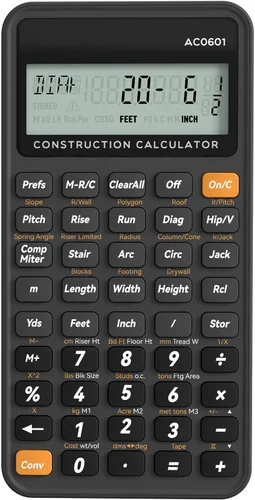 Vista 8 de Calculadora de Construcción Industrial y Científica ROATEE: Calculadora de Ingeniería para Contratista, Carpintero, Calculadora de Bolsillo