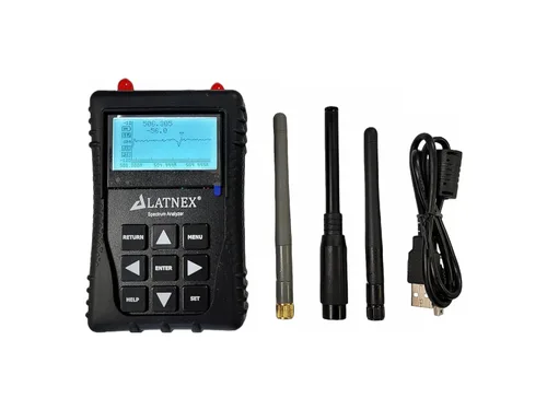 Vista 2 de RF Explorer SPA-7GE Analizador de espectro, 6G Combo+, 50KHz a