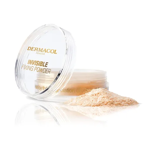 Vista 8 de Dermacol - Polvo facial de fijación invisible, polvo de ajuste translúcido a prueba de tacto para pieles grasas y otros tipos de piel, maquillaje