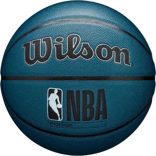 Vista 10 de Wilson NBA Forge Baloncesto para Interiores/Exteriores - Marrón, Tamaño 5-27.5