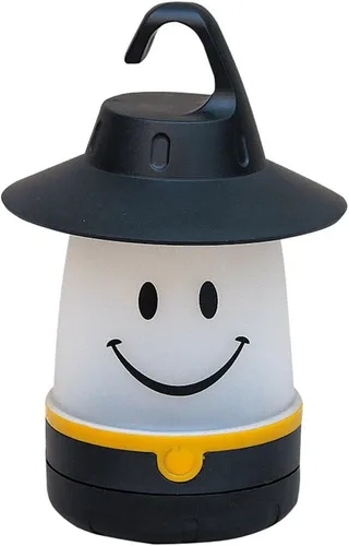 Vista 13 de Linterna LED de sonrisa: linterna de camping nocturna portátil para niños (Diente de león)