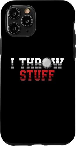 Vista 10 de iPhone 15 I Throw Stuff Lanzamiento de pista y campo Funda Shot Put