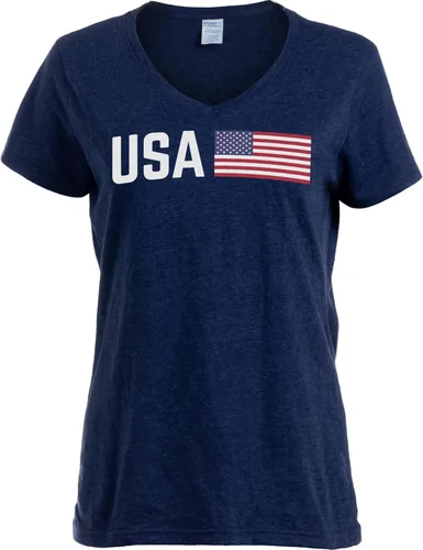 Vista 99 de Nations of the World - Camiseta con cuello en V para mujer