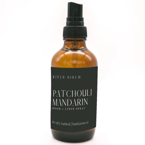 Vista 29 de River Birch Perfume de Lino y Ambiente con Aroma Navideño Fragancia para el Hogar Botella de Vidrio Ámbar de 4 oz Aroma Exclusivo de Lujo