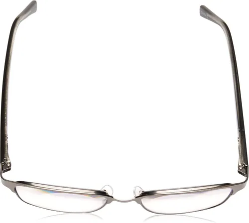 Vista 4 de Foster Grant Donovan 1018298 COM - Gafas de lectura cuadradas para hombre, Plomizo/Transparente