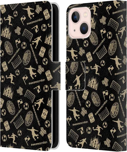 Vista 31 de Head Case Designs Officially Licensed AC Milan Dream Big Children Leather Wallet Case Compatible with Apple iPhone 11
