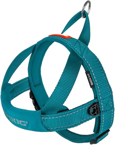 Vista 16 de Arnés ajustable para perro de EzyDog, XXS, Negro Fast One-Click Buckle, Adjustable Fit, Strong Reinforced Materials, Reflective Stitching, No Pull