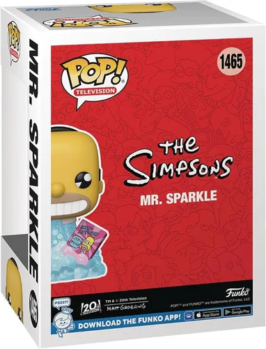 Vista 4 de Funko Los Simpson POP Diamantes Glitter Mr. Sparkle