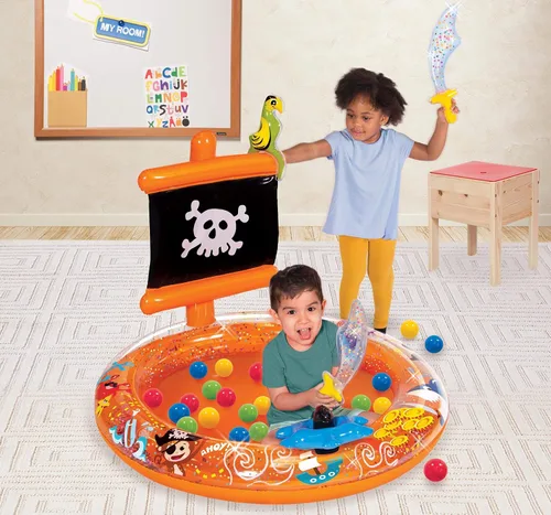 Vista 2 de Pirate Sparkle Play Center Ball Pit con 20 bolas