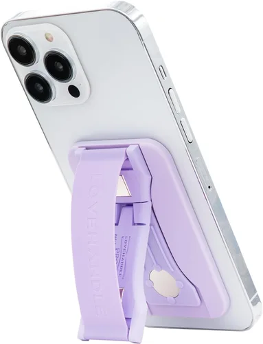 Vista 26 de LoveHandle PRO Compatible con MagSafe Agarre Magnético para Teléfono con Soporte - Montar, Correa y Soporte para Smartphone y Tableta - Anillo