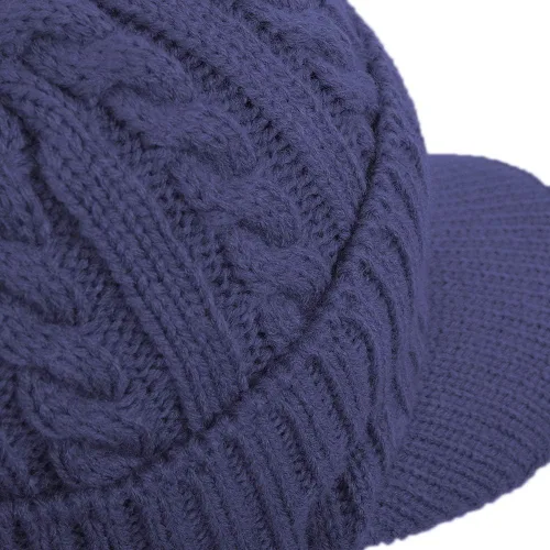 Vista 28 de Janey&Rubbins Gorro de punto diario con orejeras con forro polar y calavera