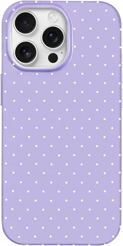 Vista 53 de Hython Funda para iPhone Air, diseño estético de lunares lindos, funda simple de 6.5 pulgadas, delgada, antiarañazos, parachoques de TPU suave, a