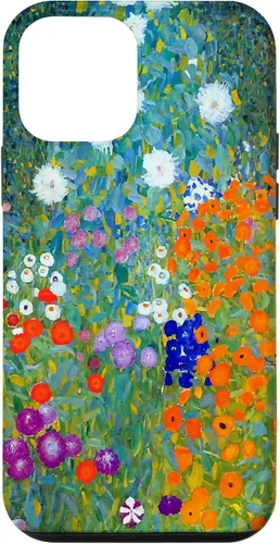 Vista 16 de Funda para iPhone 16 Gustav Klimt Flower Garden
