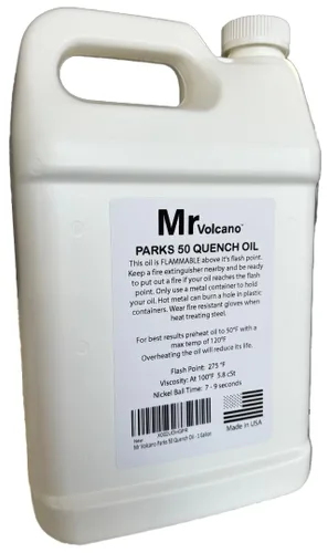 Vista 2 de Parks 50 - Aceite de enfriamiento para tratamiento térmico de acero y acero para cuchillos, 1 galón