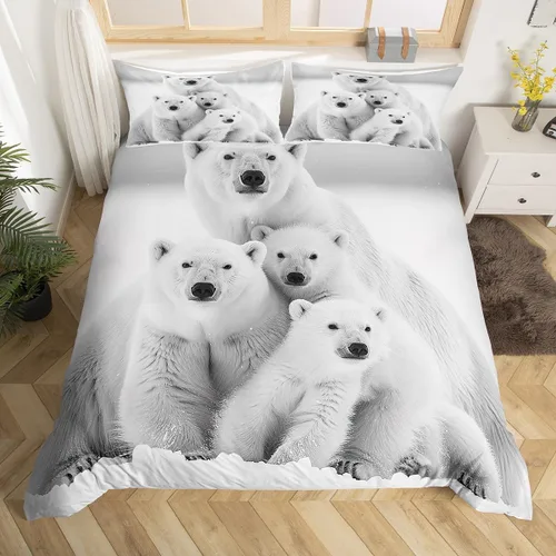 Vista 9 de Funda de edredón del espacio exterior, juego de ropa de cama bohemio para niños, funda de edredón de constelación de planeta para decoración de Negro