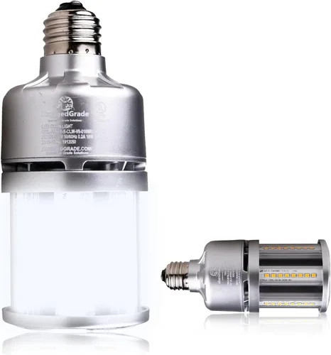Vista 37 de RuggedGrade Bombilla LED de 12 W, base estándar E26, 1,400 lúmenes, 3000 K, 2700 K, repuesto para haluro metálico, HID o CFL, alta eficiencia, 130